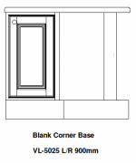 BLANK KITCHEN CORNER UNIT